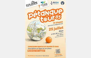 Pétanque Tour 63